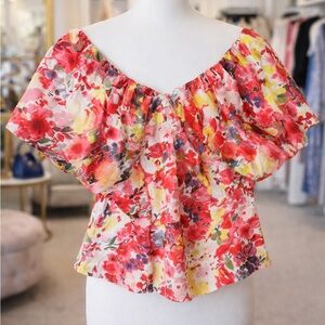 Marc New York Multicolor Floral Blouse